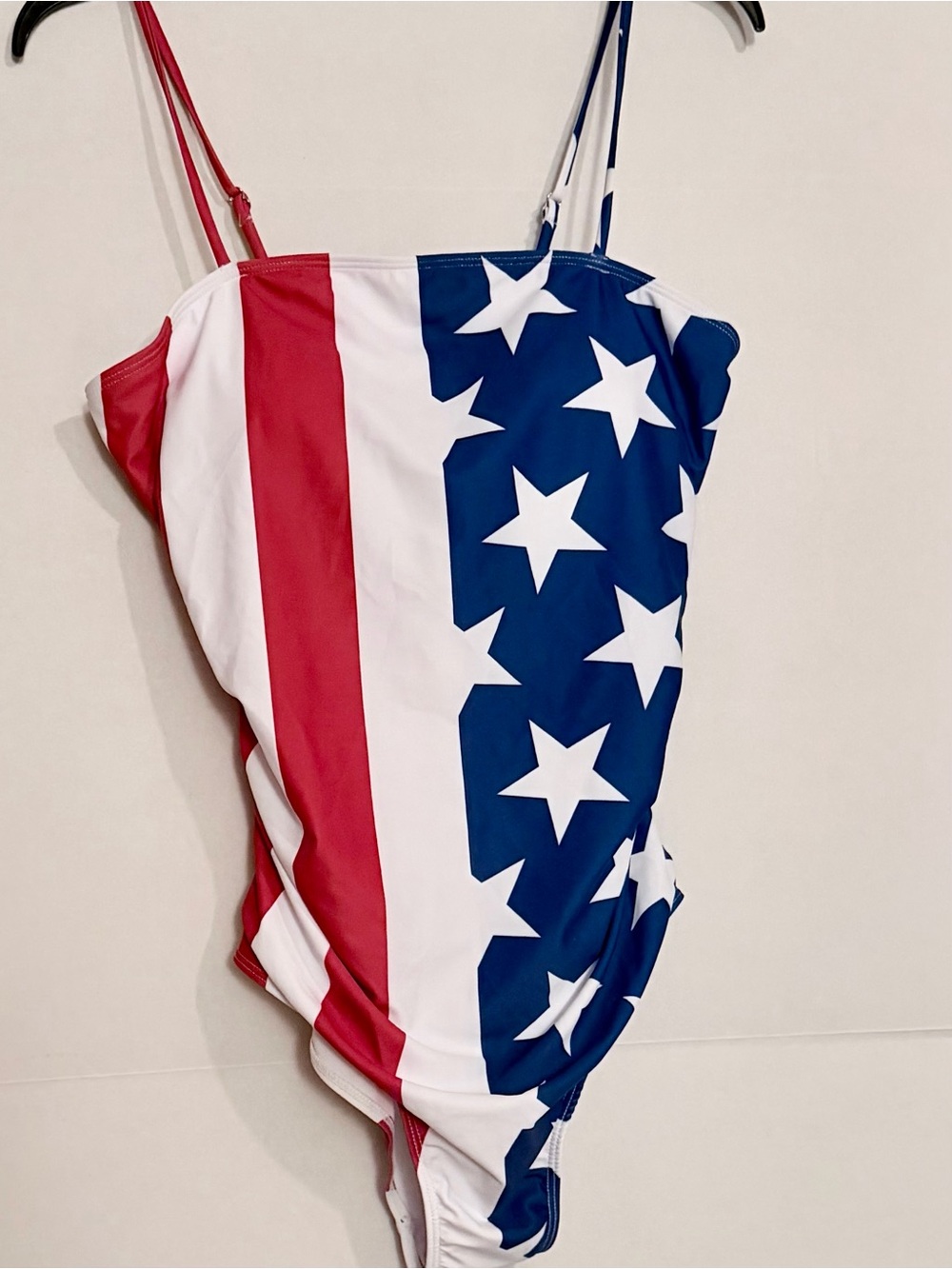 🌼Patriotic Star & Stripe One-Piece Swimsuit - Red, White & Blue